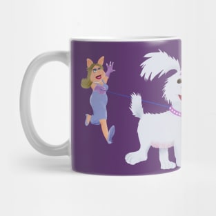 Fluffy Dog Shirt Mug